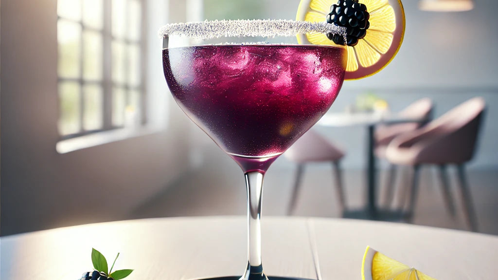 Blackberry Sour Cocktail