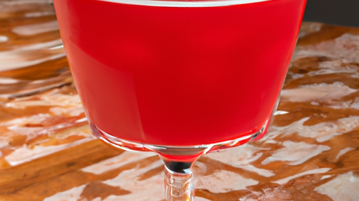 Cranberry Bourbon Sour Cocktail