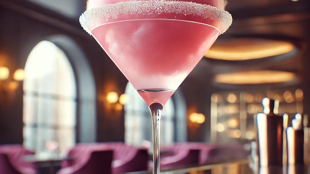 Cotton Candy Vodka Martini