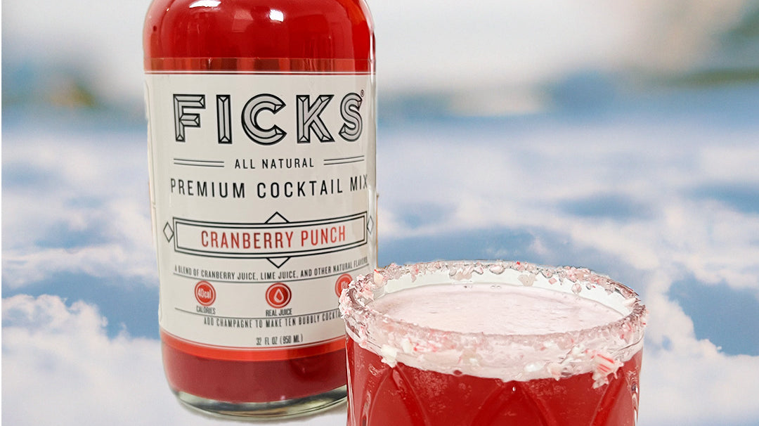 FICKS Cranberry Punch Cocktail Mix for Seasonal Release