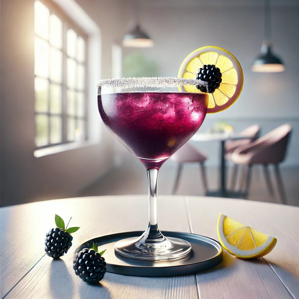 Blackberry Sour Cocktail