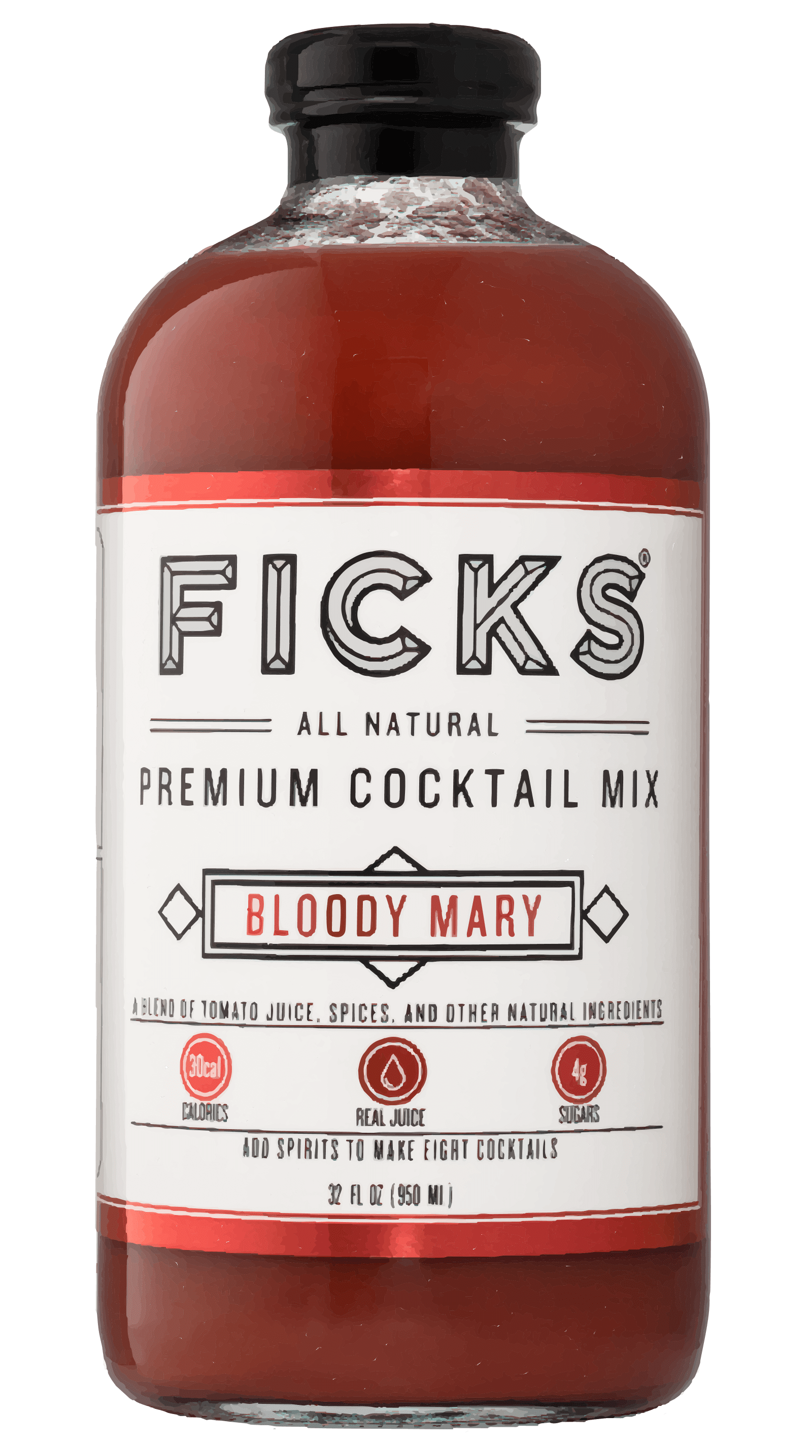 FICKS Premium Bloody Mary Mix Bottle