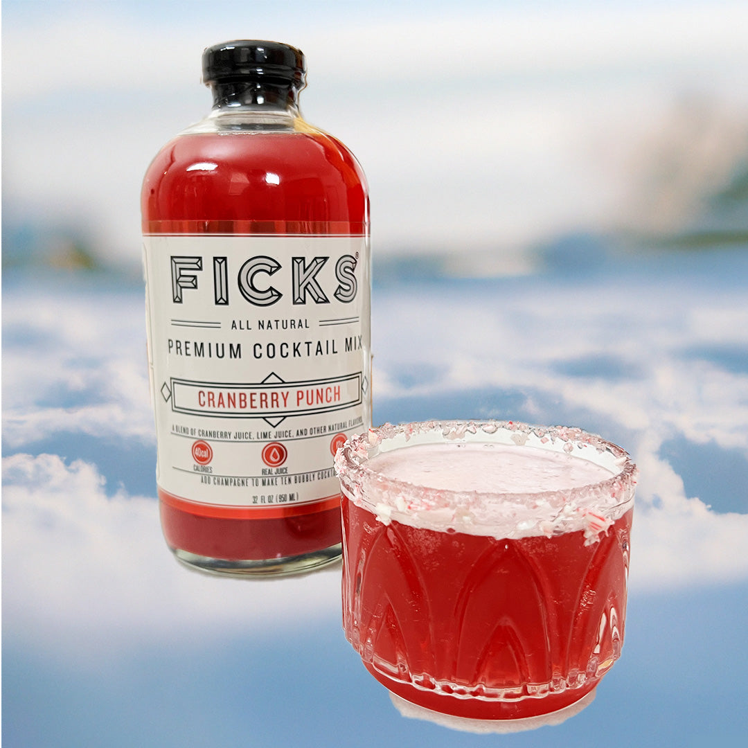 FICKS Cranberry Punch Cocktail Mix for Seasonal Release