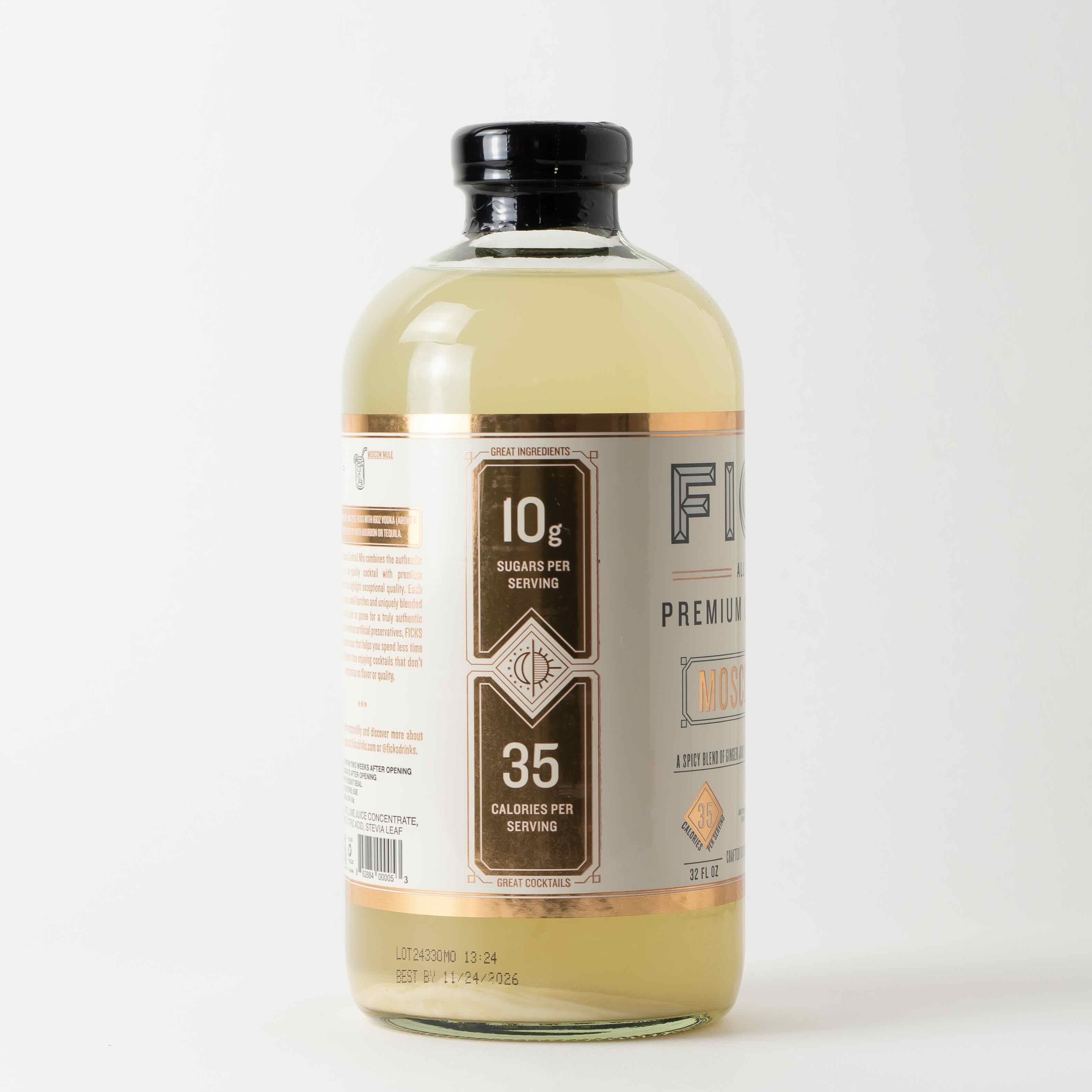 FICKS Premium Moscow Mule Cocktail Mix – Ficks Beverage Co