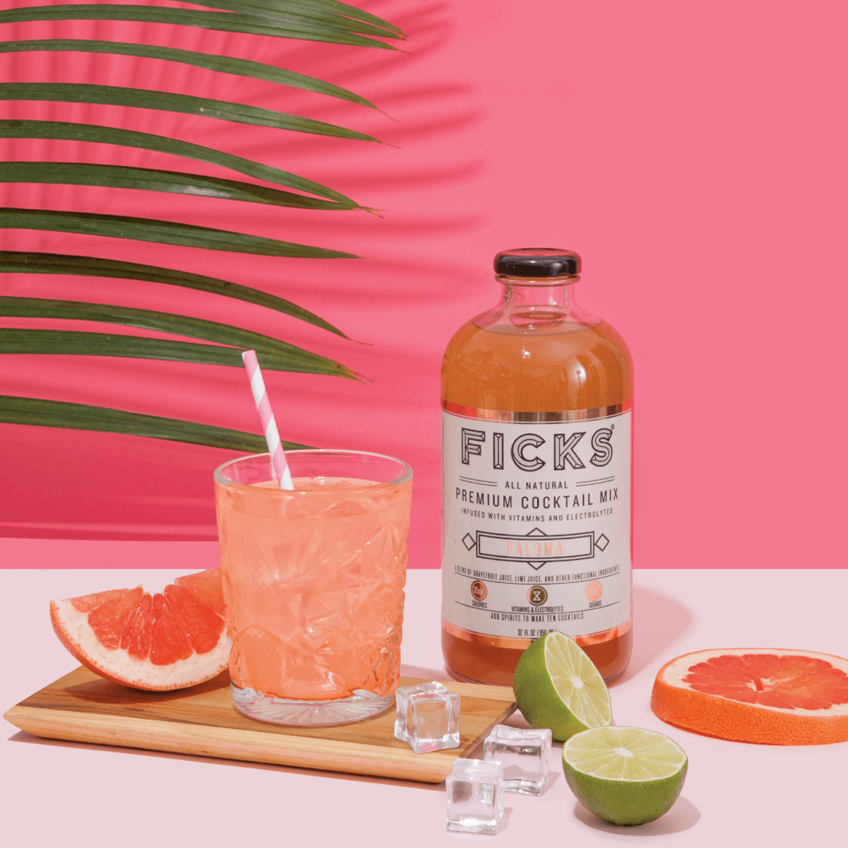 FICKS Premium Paloma Cocktail Mix