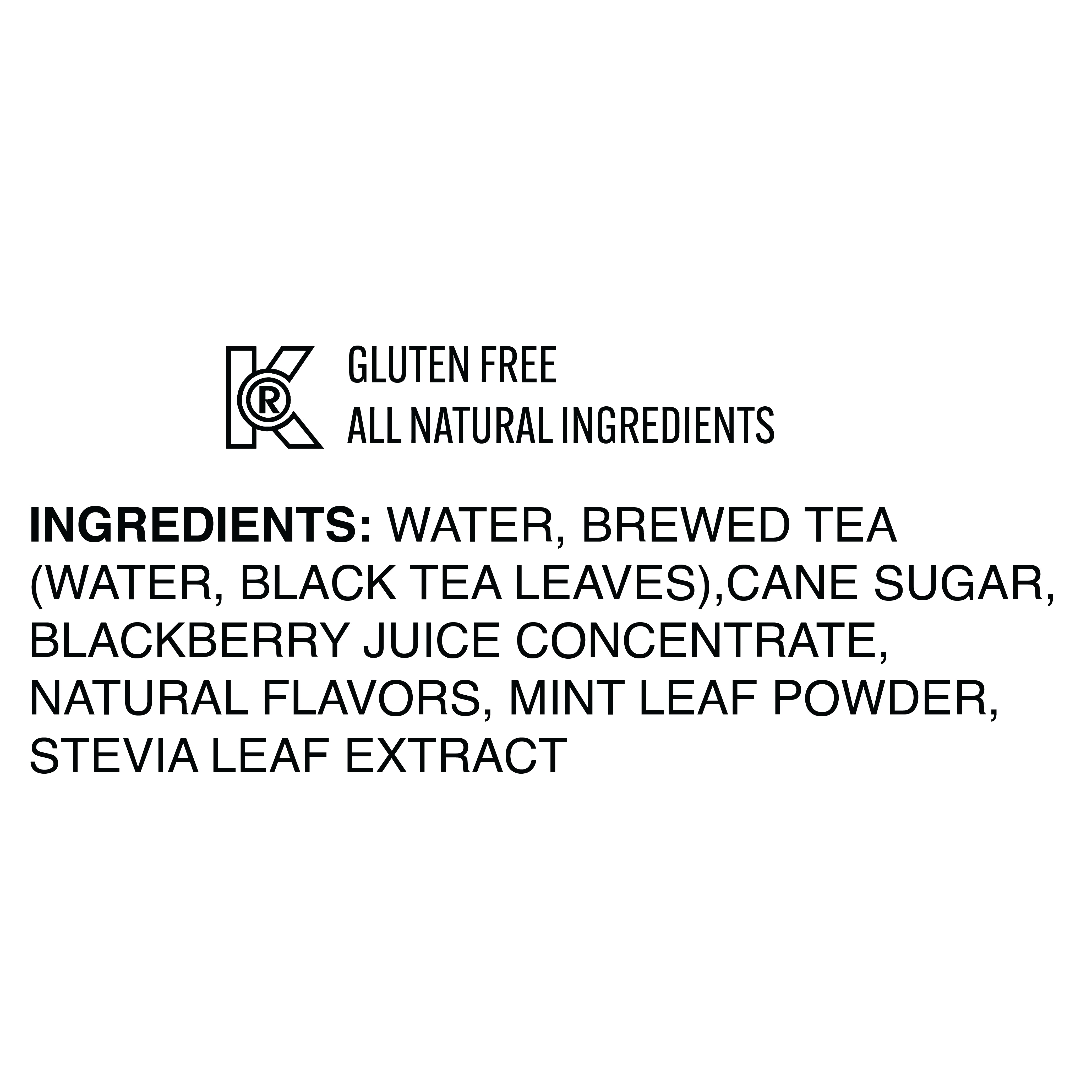 FICKS x Tasty Blackberry Mint Sprig Iced Tea